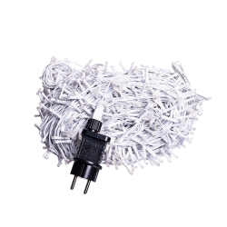 Гірлянда Різдвяна фея вулична 100 м 1000 LED білий провід Жовтий CF1000L100MWY