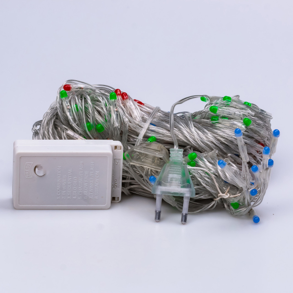 Гірлянда світлодіодна GarlandoPro 600 LED 3х3 м 16 ліній 8 режимів ZWM2600LEDML - фото №8