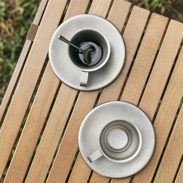 Набір посуду Naturehike NH21SJ001, 3 предмети, нержавіюча сталь - фото