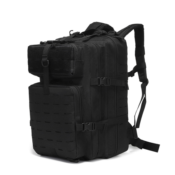 KILLA рюкзак тактический Large Assault Pack Lazer Cut Black 45 л - фото №2