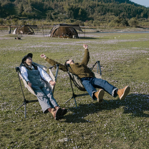 Крісло-качалка складане Naturehike NH21JJ004, бежеве - фото №3