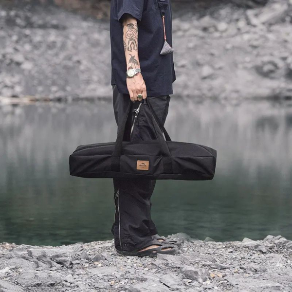 Крісло складане Naturehike NH21JJ002 великий, алюміній, чорний - фото №2