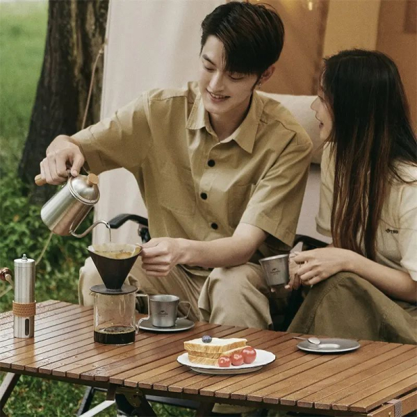 Набір посуду Naturehike NH21SJ001, 3 предмети, нержавіюча сталь - фото №5