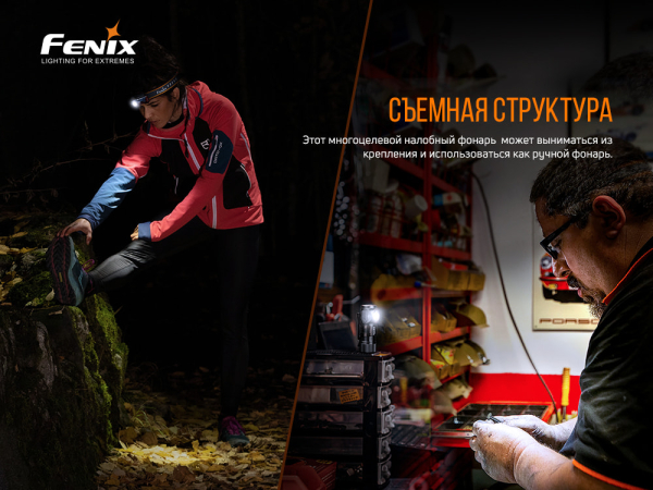Ліхтар налобний Fenix HM50R V2.0 - фото №9