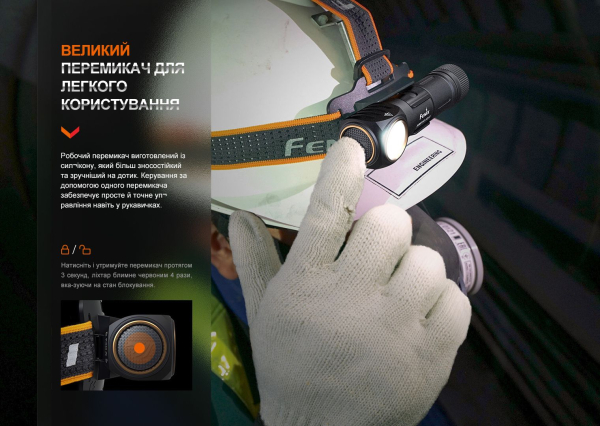 Мультиліхтар Fenix HM61R V2.0 - фото №15