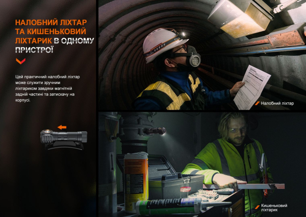 Мультиліхтар Fenix HM61R V2.0 - фото №7