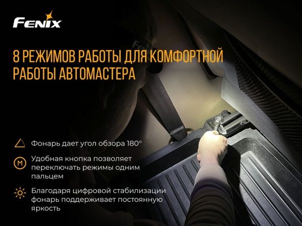 Ліхтар налобний Fenix HM70R - фото №7