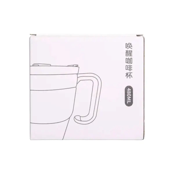 Термочашка Coffee & Tea з трубочкою коричнева HP-14-23BR - фото №5