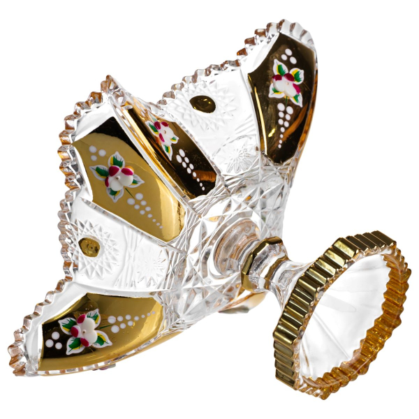 Цукерниця скляна Crystal 12 см Yiwu HP-34-139 - фото №9