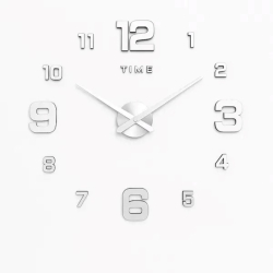 Годинник настінний діаметр 10 см круглий на кухню в стилі лофт HP-3Y-1S