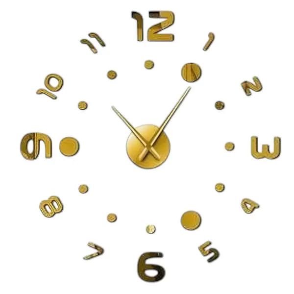 Годинник настінний діаметр 10 см круглий HP-3Y-2 - фото