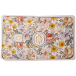 Набір ковриків для ванной Flowers 2 штуки 80*50 см/50*40 см диатомитовых - фото №10