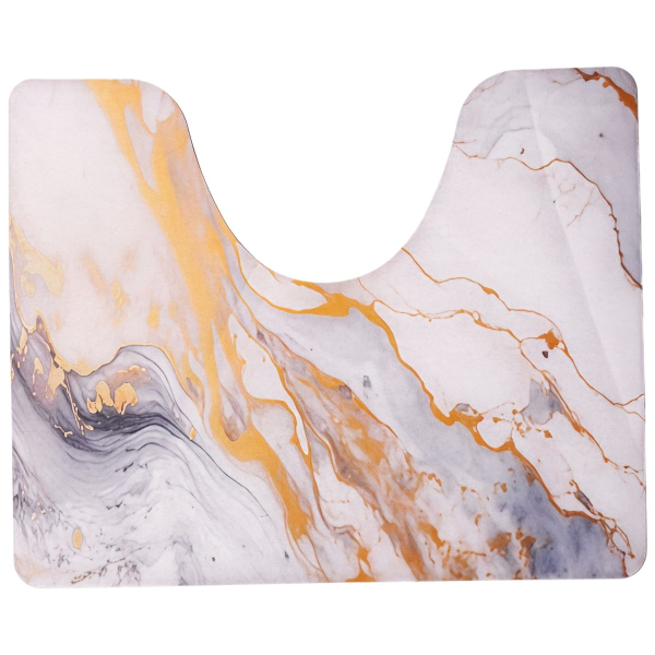 Набор ковриков для ванной и туалета Golden Marble 50*80 / 40*50 см - фото №8