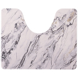 Набор ковриков для ванной и туалета White Marble 50*80 / 40*50 см - фото №8