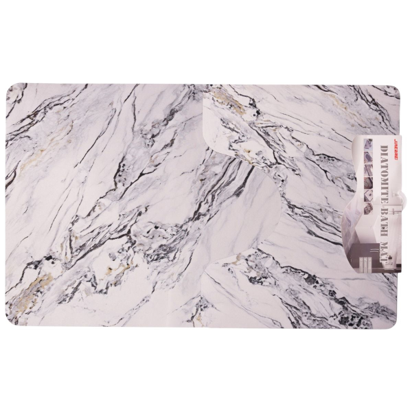 Набор ковриков для ванной и туалета White Marble 50*80 / 40*50 см - фото №12