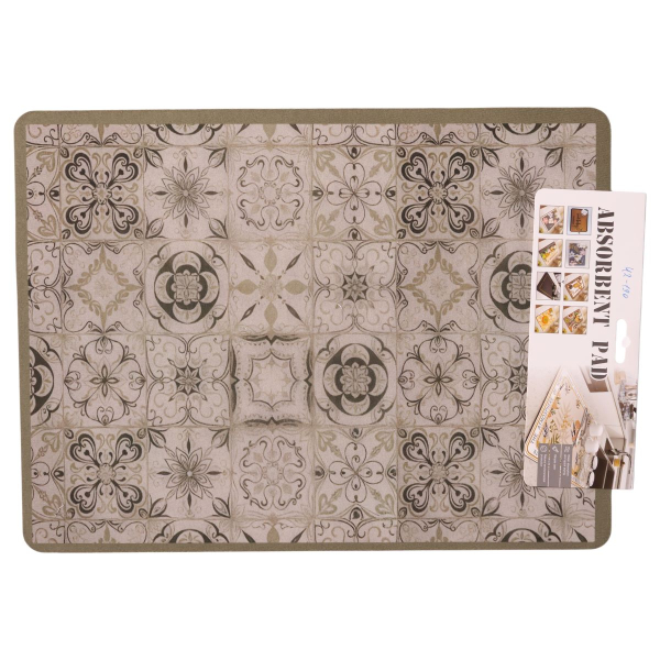Коврик диатомитовый для сушки посуды Boho 40*30 см - фото №6