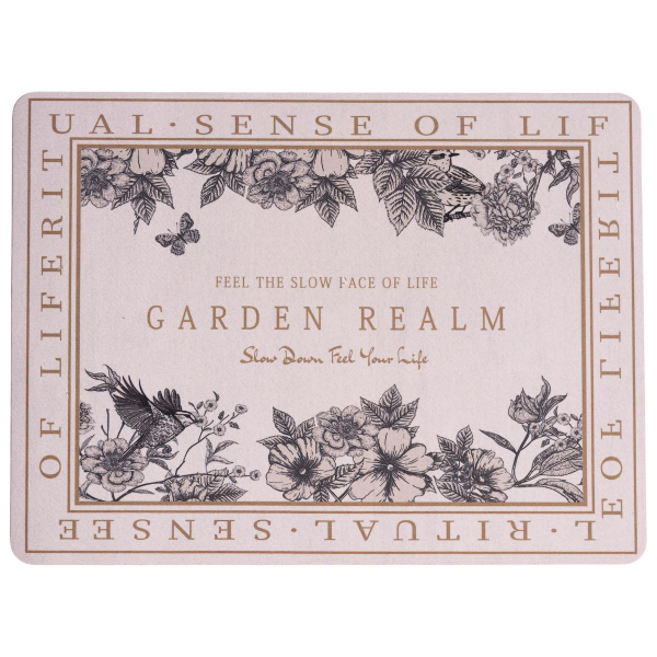 Коврик диатомитовый для сушки посуды Garden Realm 40*30 см - фото №4