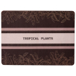Коврик диатомитовый для сушки посуды Tropical Plants 40*30 см - фото №4