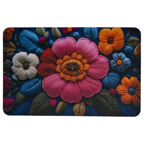 Килимок діатомітовий з 3D-ефектом Embroidered Bloomscape 58*38 см універсальний HP-42-31 - фото №5
