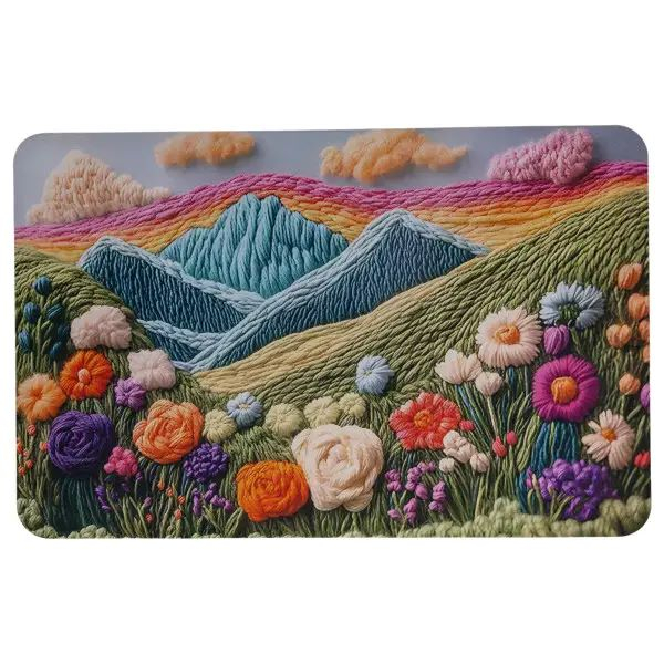 Килимок діатомітовий з 3D-ефектом Dreamscape Bloom 58*38 см універсальний HP-42-32 - фото №5