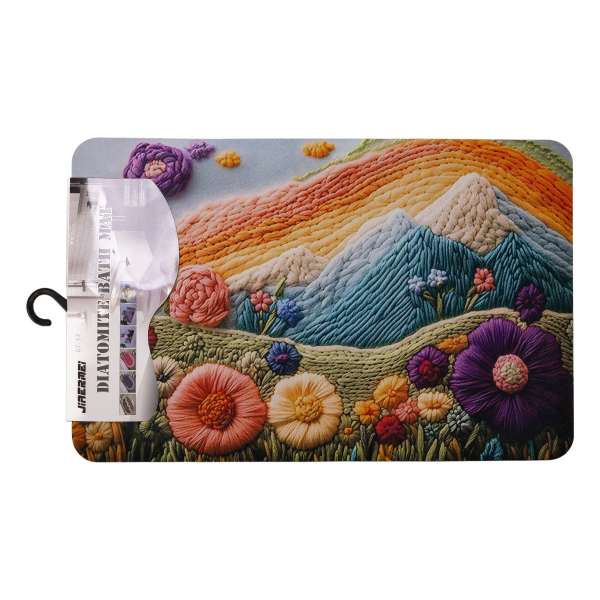 Килимок діатомітовий з 3D-ефектом Sunset Meadow 58*38 см універсальний HP-42-33 - фото №7