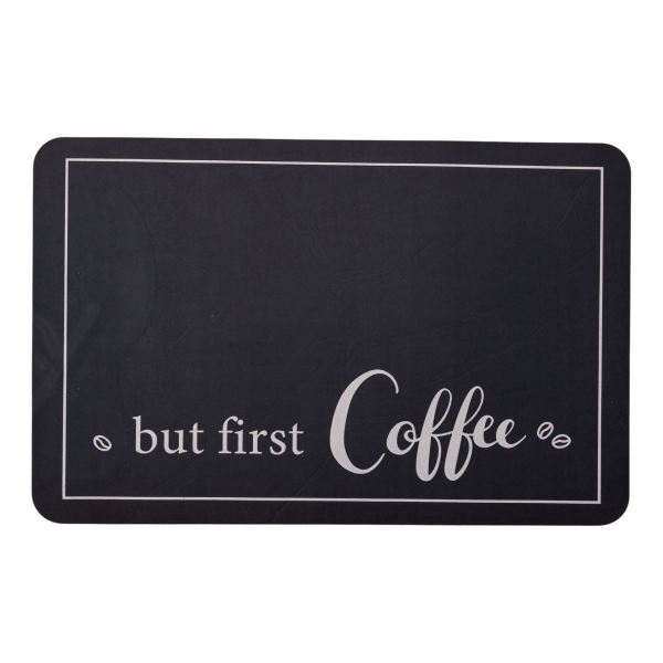 Килимок для кухні But first Coffee 58*38 см діатомітовий HP-42-43 - фото №5