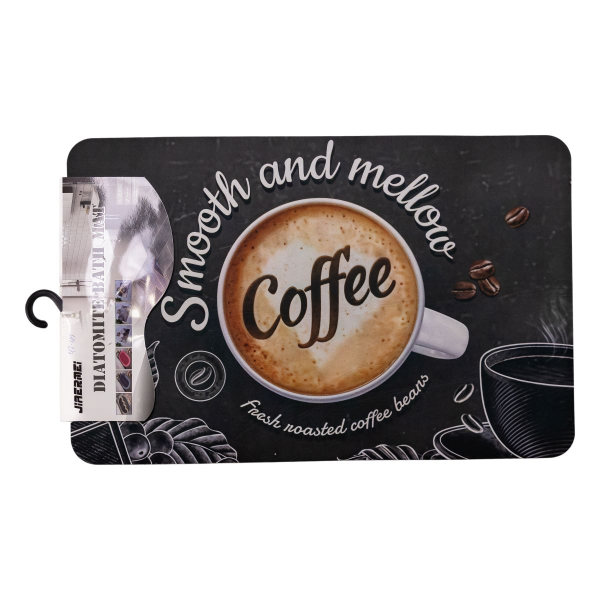 Килимок для кухні Smooth and mellow Coffee 58*38 см діатомітовий HP-42-45 - фото №7