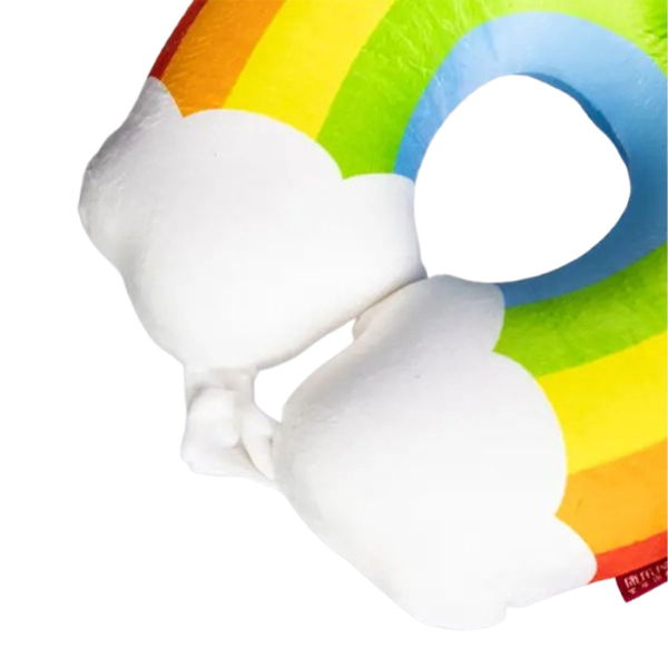 Подушка для шиї Rainbow U-подібна, червоний HP-56-13R - фото №5
