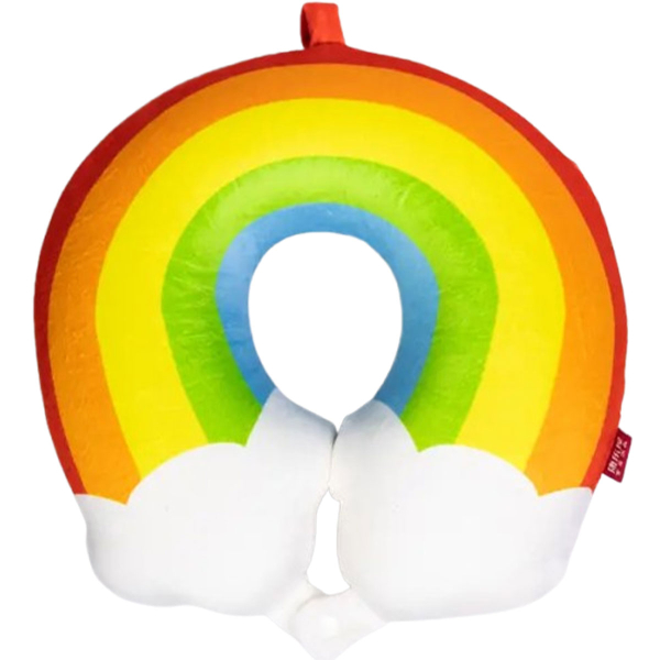 Подушка для шиї Rainbow U-подібна, червоний HP-56-13R - фото №4