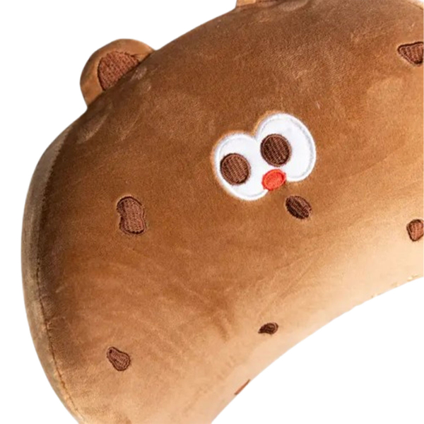 Подушка-підголівник Cookie Bear для подорожей коричневий HP-56-2BR - фото №10