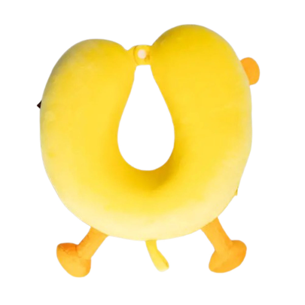 Подушка для шиї Duck U-подібна жовта HP-56-4Y - фото №6