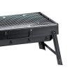 Мангал переносний складаний з решіткою 43×30×23.5 см HP450M - фото №6