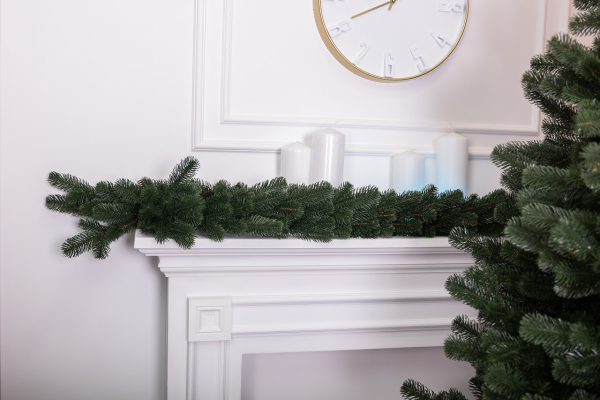 Хвойна лита гірлянда 2 м зелена гілки ялинки TD-BRNCHGR2 - фото №8