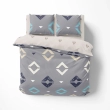 Постільна білизна ТЕП "Soft dreams" Rhombus, 70x70, двоспальна - фото №1