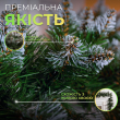 Штучна гірлянда Хвоя 2.8 м зелена, новорічна гірлянда із засніженими кінчиками реалістична Преміум KOS-HVO28 - фото №1
