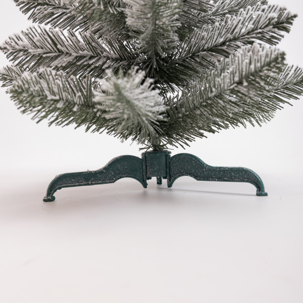 Штучна новорічна міні ялинка «Полонинська» зимова 60 см SOK-M-04-3 - фото №5