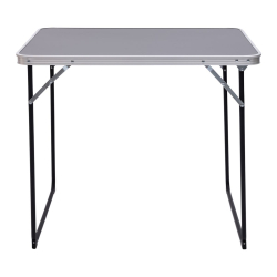 Стіл для пікніка розкладний 80×60×5.5 (см) Чорний Lugi JY-8060B