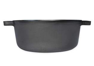 Каструля чавунна без кришки 4л