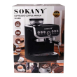 Еспресо-машина rапучинатор із кавомолкою gрофесійна електрична еспресо-машина Sokany 2 л SK-6866 - фото №7