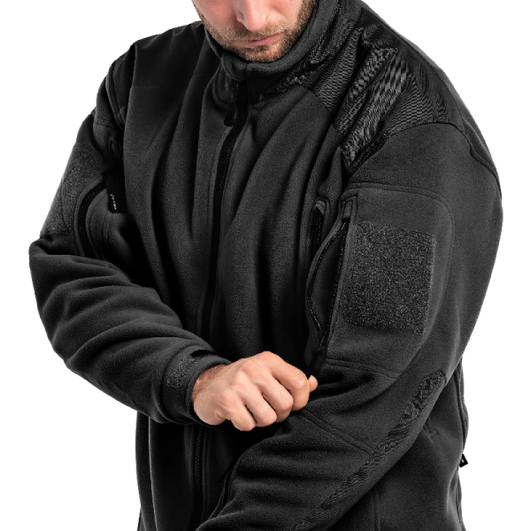 Флісова кофта Helikon Liberty - Black - фото №25