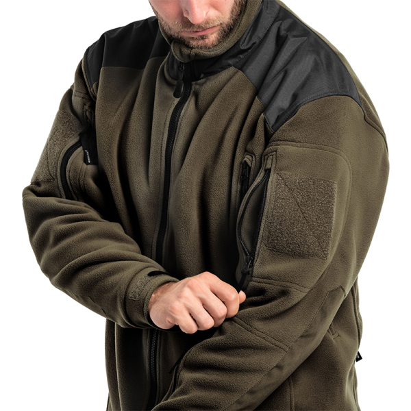 Флісова кофта Helikon Liberty - Black - фото №12