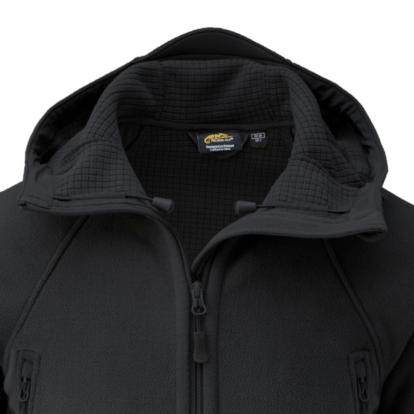 Флісова кофта Helikon Patriot Mk2 Hybrid Fleece - Black - фото №8