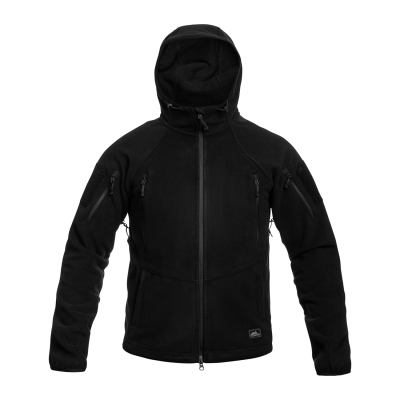 Флісова кофта Helikon Patriot Mk2 Hybrid Fleece - Black - фото