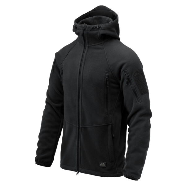 Флісова кофта Helikon Patriot Mk2 Hybrid Fleece - Black - фото №3