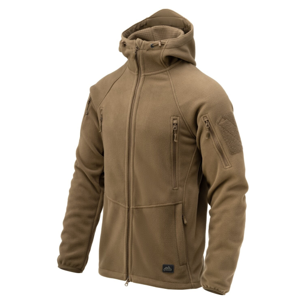 Флісова кофта Helikon Patriot Mk2 Hybrid Fleece - Black - фото №15
