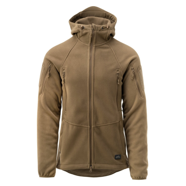 Флісова кофта Helikon Patriot Mk2 Hybrid Fleece - Black - фото №16