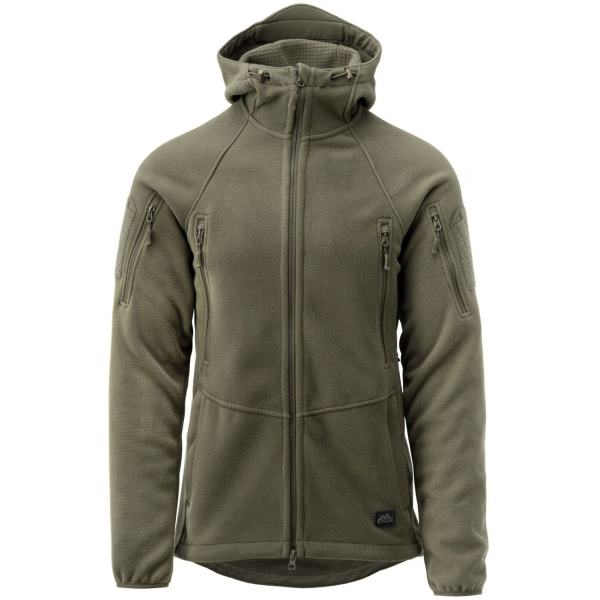 Флісова кофта Helikon Patriot Mk2 Hybrid Fleece - Black - фото №10