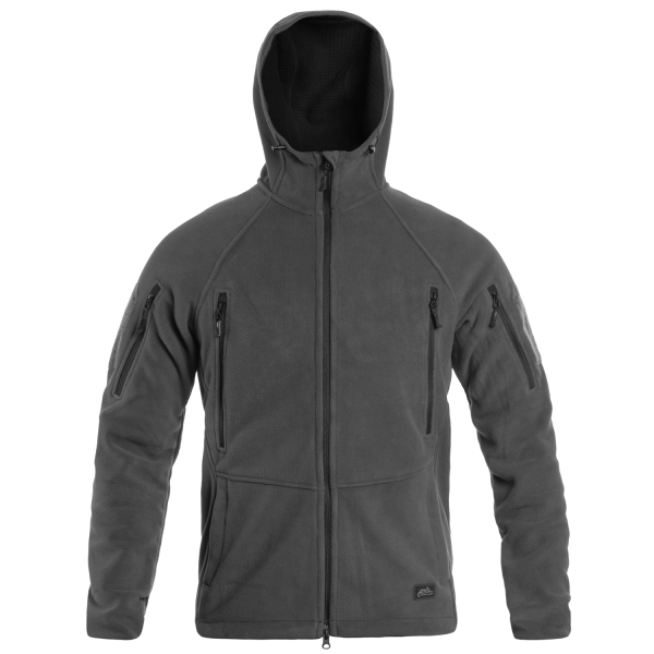 Флісова кофта Helikon Patriot Mk2 Hybrid Fleece - Black - фото №21