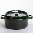 Кокотница чугунная эмалированная Yiwu 6,5 л диаметр 28 см малахит (HP-FLG-12 green) - фото №12