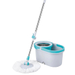 Комплект швабра з відром і віджимом, телескопічна ручка, мікрофібра для підлоги, набір для прибирання HP-35015-1 - фото №2